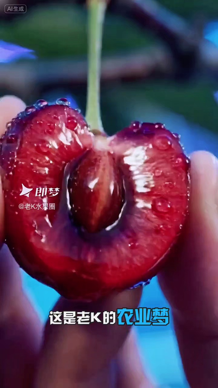 老K的农业梦，让中国樱桃🍒，走向世界！
#水果名片 #樱桃种植 #农业种植 #智