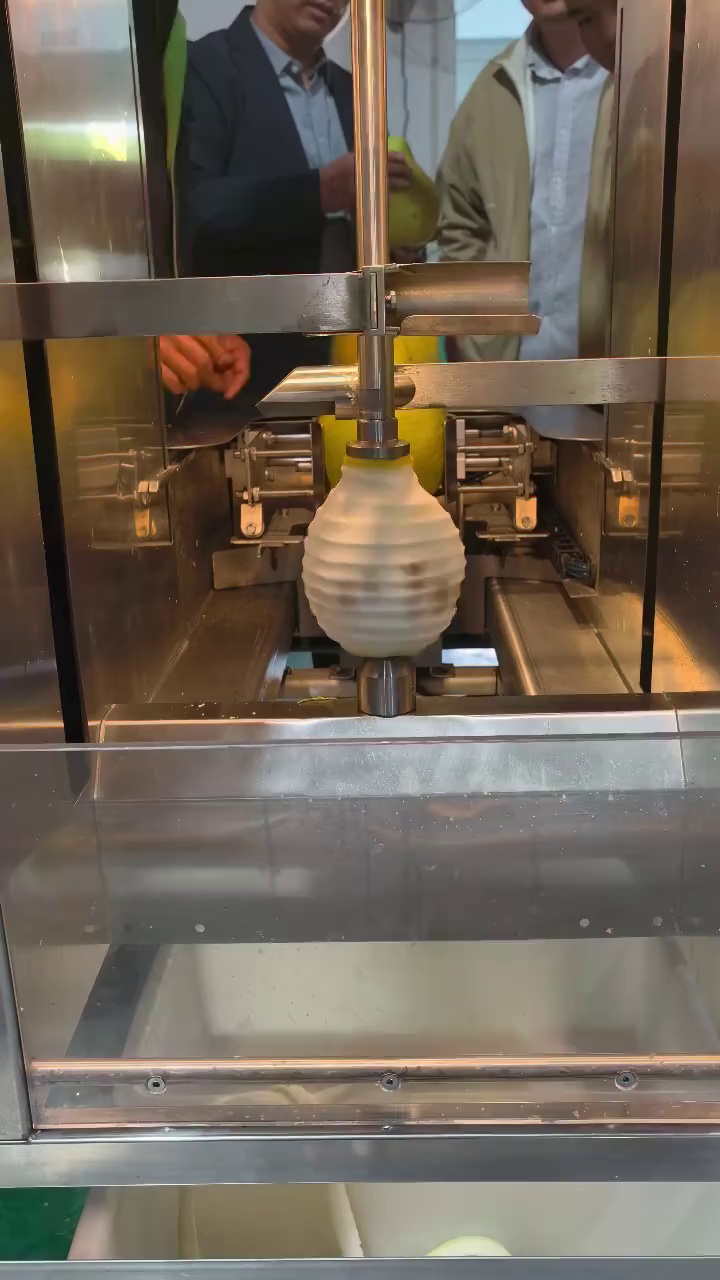 柚子削皮机，柚子剥皮机，柚子切块机等