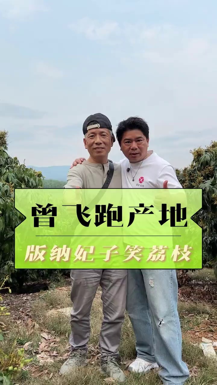 西双版纳居然有妃子笑荔枝…#曾飞到处跑 #妃子笑荔枝 #热带水果 #荔枝 #科普