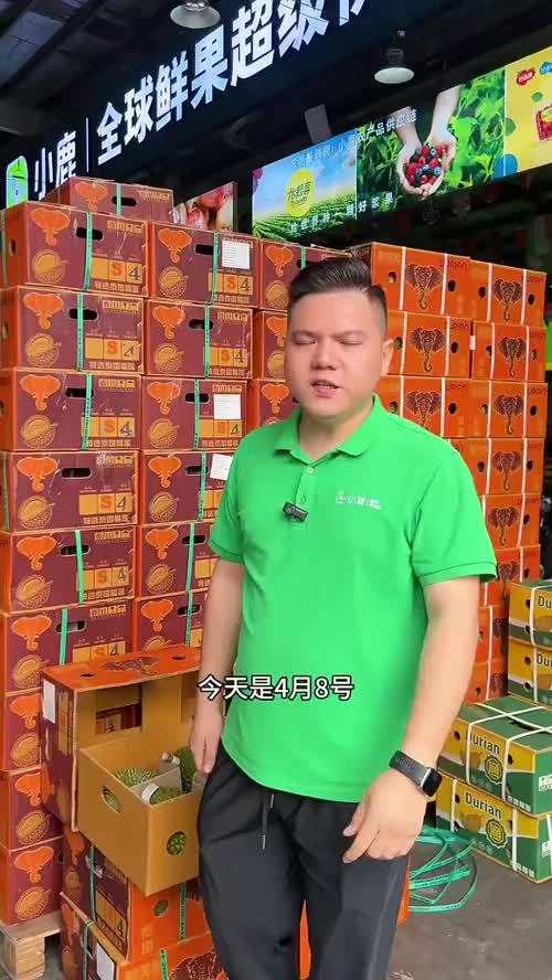 号有小猫之称的托曼尼，4月份泰国东部榴莲大量上市中，小鹿将迎来各品种榴莲，砸单来