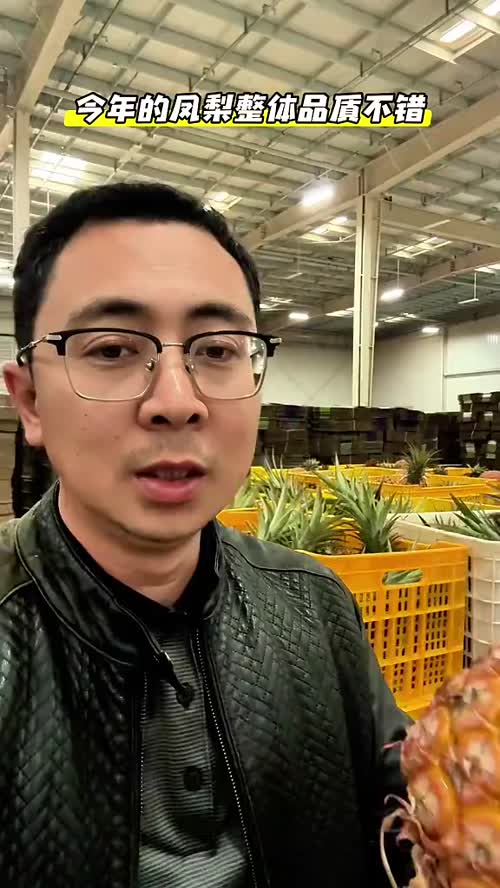 今年的凤梨整体品质不错