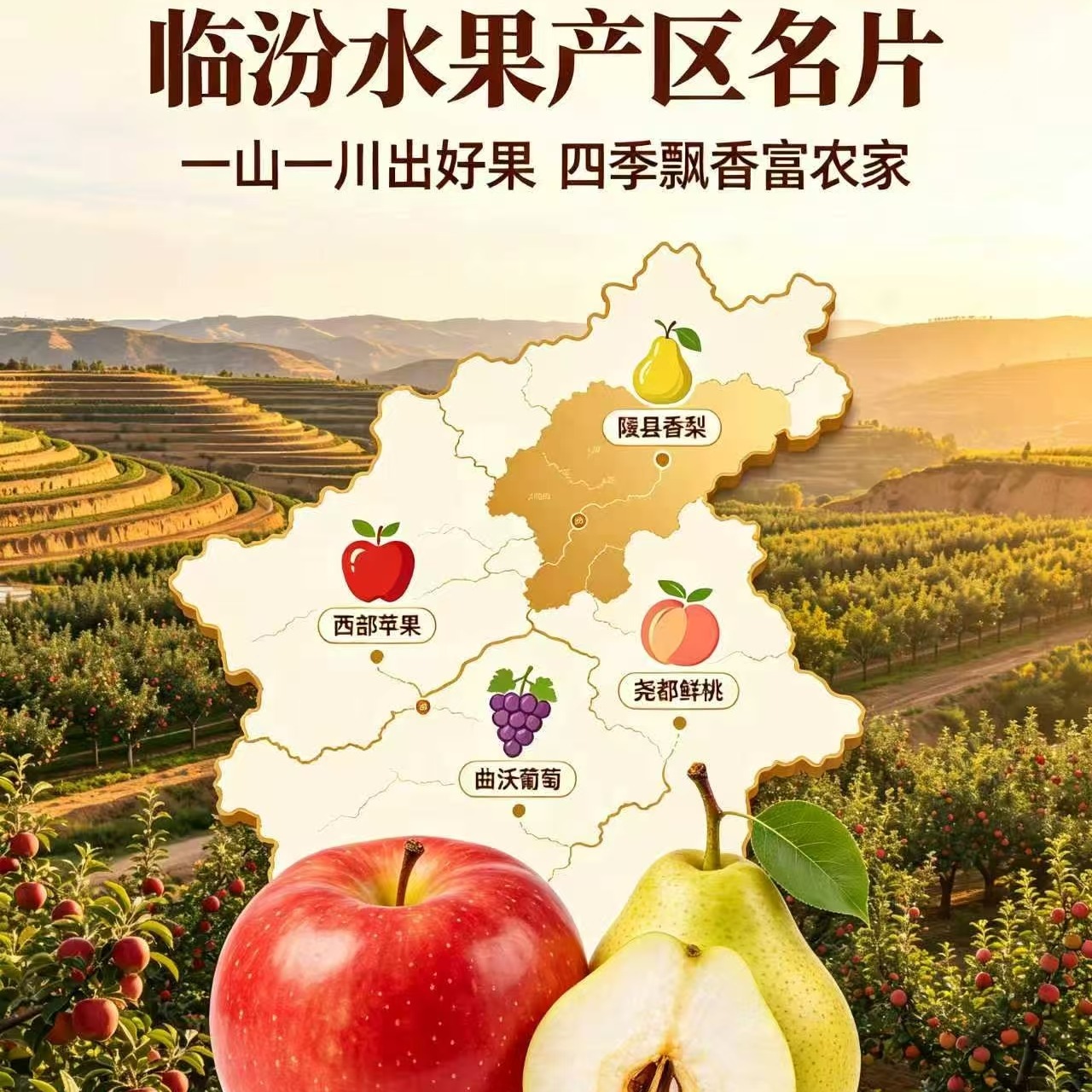 山西临汾优质水果产区
